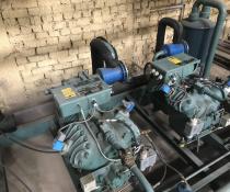 used bitzer compressors on steel frame