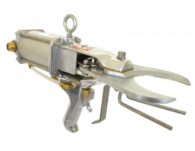 neck cutter for poultry processing